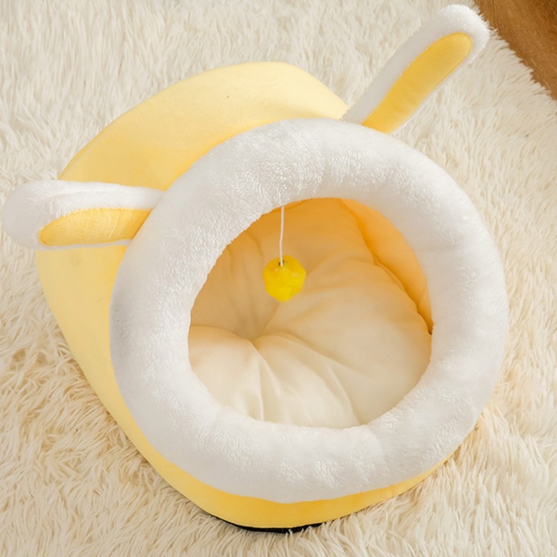 Lều Ngủ Hình Tai Thỏ Mềm Mại Chống Trượt Dành Cho Mèo Cưng