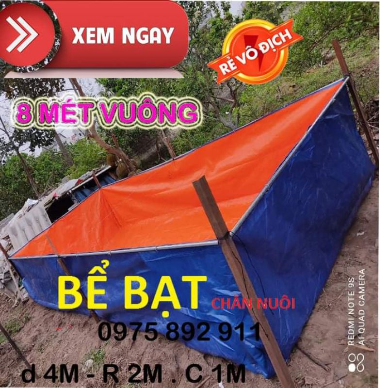 bể bạt nuôi ốc , ếch , cá lươn - loại TRUNG GIÁ XƯỞNG
