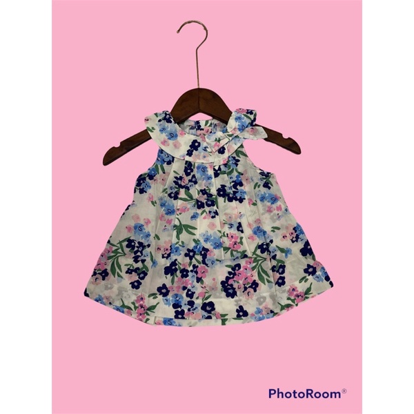 Váy hoa nhí bé gái hàng xuất dư size 73c/9m