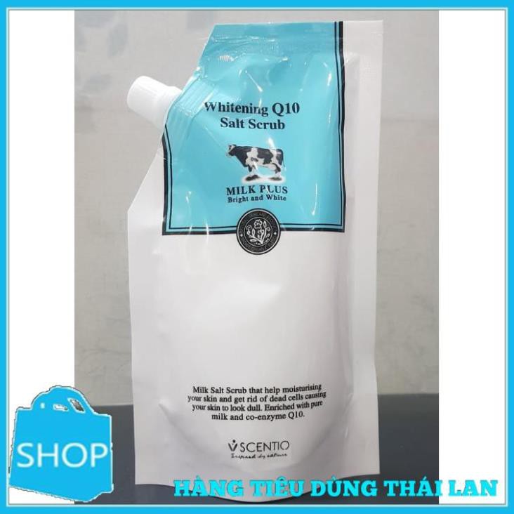 Muối tắm tẩy tế bào chết Milk Plus Q10