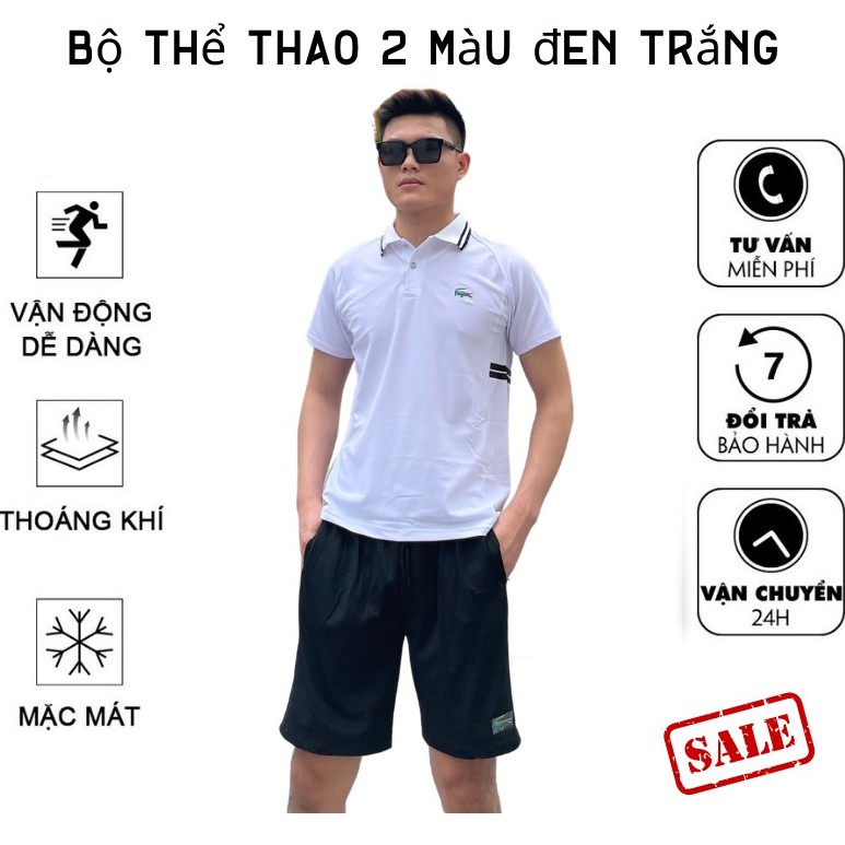 Bộ thể thao nam SALE bộ đồ hè cao cấp xịn, mặc đi chơi, tập gym mới nhất  mùa hè 2021 [Mã LaC0001]