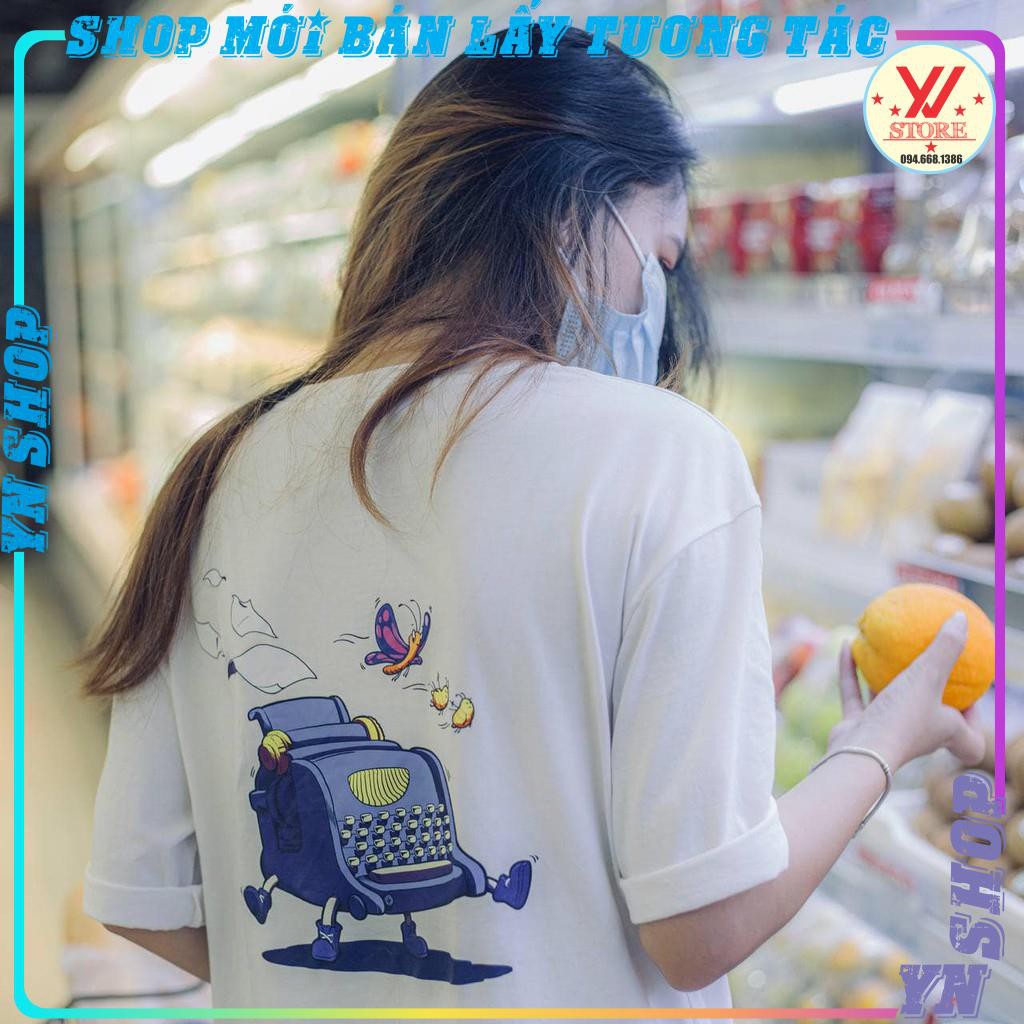 Áo Thun Dáng Rộng 100% Chất Cotton Hai Chiều Cao Cấp Giữ Form Thoáng Mát - PARTTIME