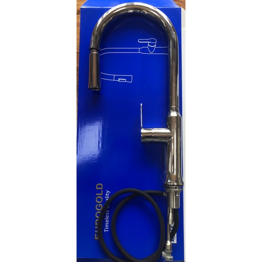 Vòi Rửa Bát Eurogold EUF117BR Vòi Nước Bồn Rửa Chén Mẫu Mã Sang Trọng CÓ THỢ LẮP ĐẶT