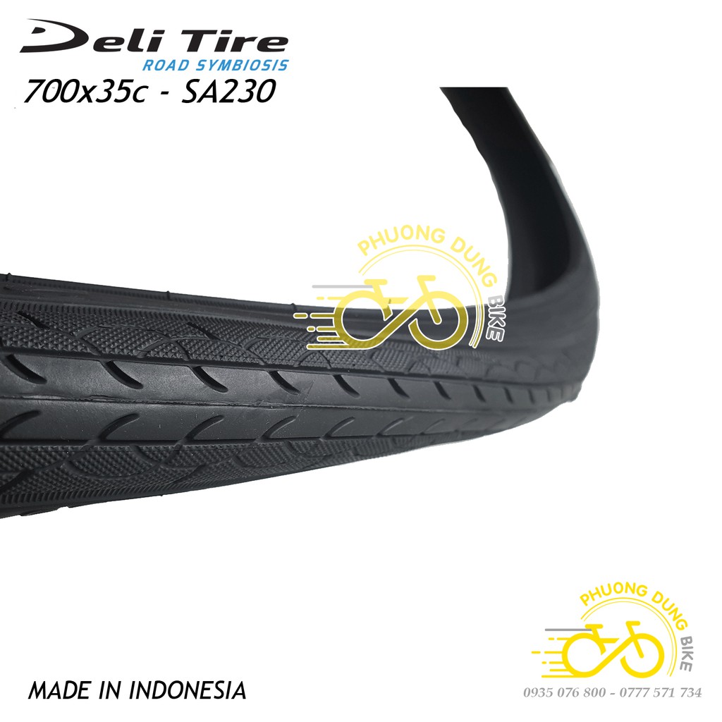 Lốp  xe đạp Deli Tire SA230 700x35C - 1 Chiếc
