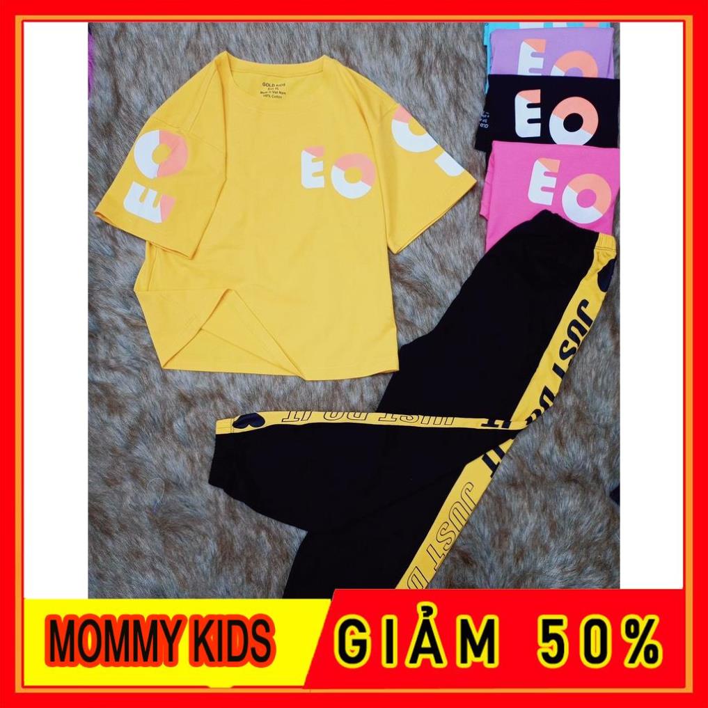 Bộ Quần Áo Dài Tay Bé Gái 1-9 Tuổi Set đồ bộ cho bé cotton ngắn tay