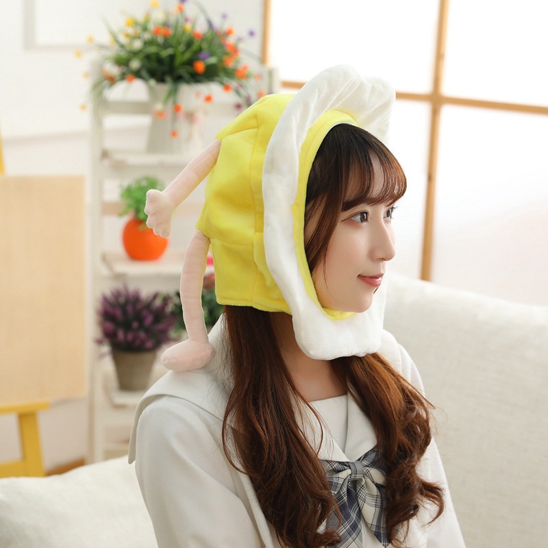 Búp Bê Nhồi Bông Đồ Chơi Hình Hamburger Khoai Tây Chiên Đội Nón Nhồi Bông Dễ Thương Dùng Làm Quà Tặng Cho Bé Gái Y
