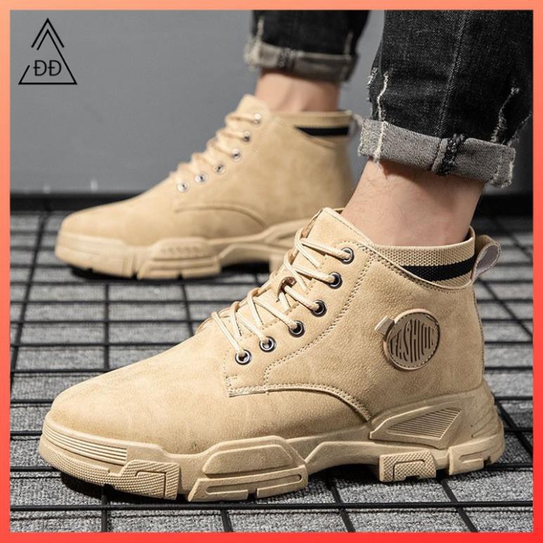 Giày boot nam đen cổ cao [FREESHIP] D851 shop ĐỊCH ĐỊCH chuyên giày boots nam -o97 *