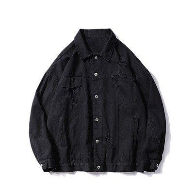 Áo Khoác Nam Nữ- Áo Khoác Jean YAYSHOP chi tiết Rách Kiểu cá tính unisex