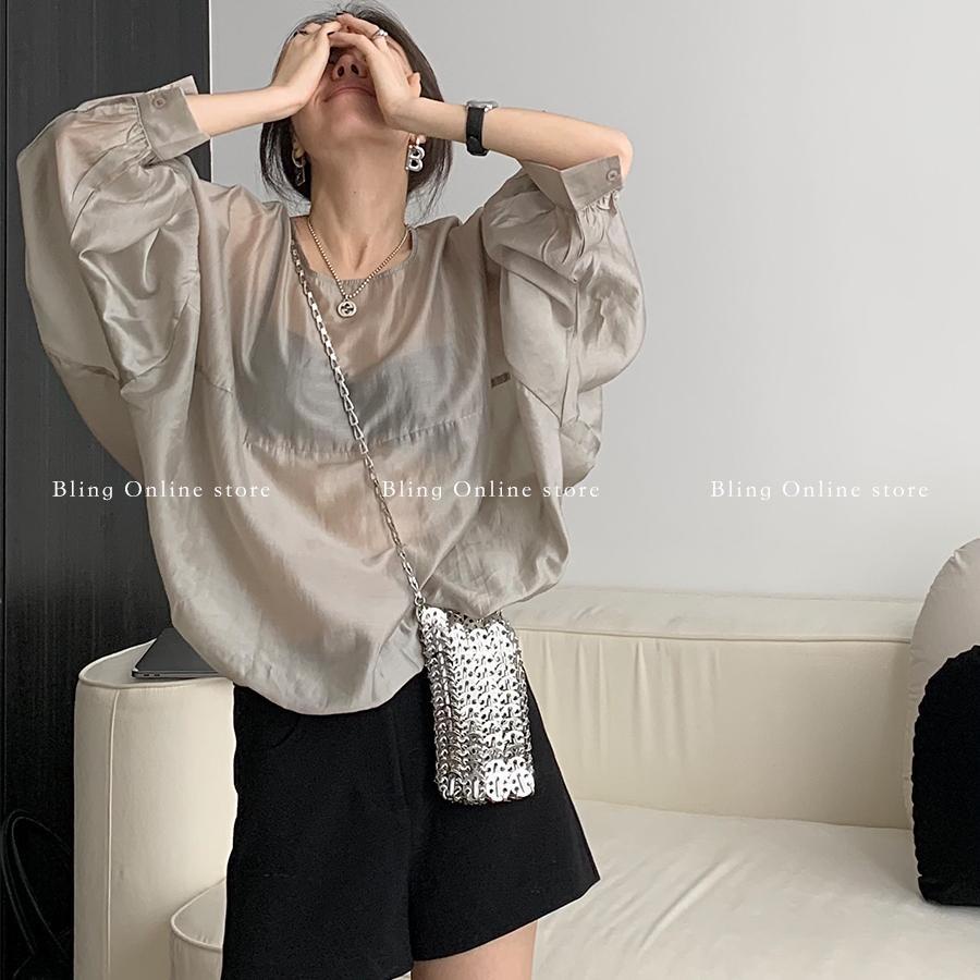 Áo Thun Cổ Tròn Tay Dài Chống Nắng Phong Cách Thời Trang Hàn Quốc 2022 2-150kg