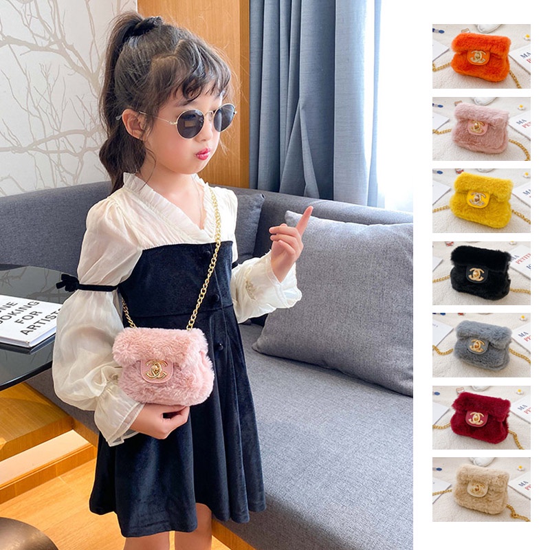Túi Đeo Chéo Vai Hình Vuông Đính Núm Tua Thời Trang Hàn Quốc Ví