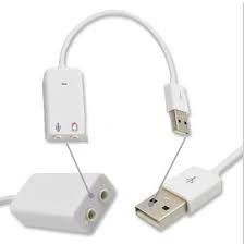 Cáp Chuyển Đổi, Cáp Usb Sound 7.1 Có Dây. Chuyển Tín Hiệu Từ Usb Ra Tai Nghe, Loa Giá Tốt, Bảo Hành 3 Tháng