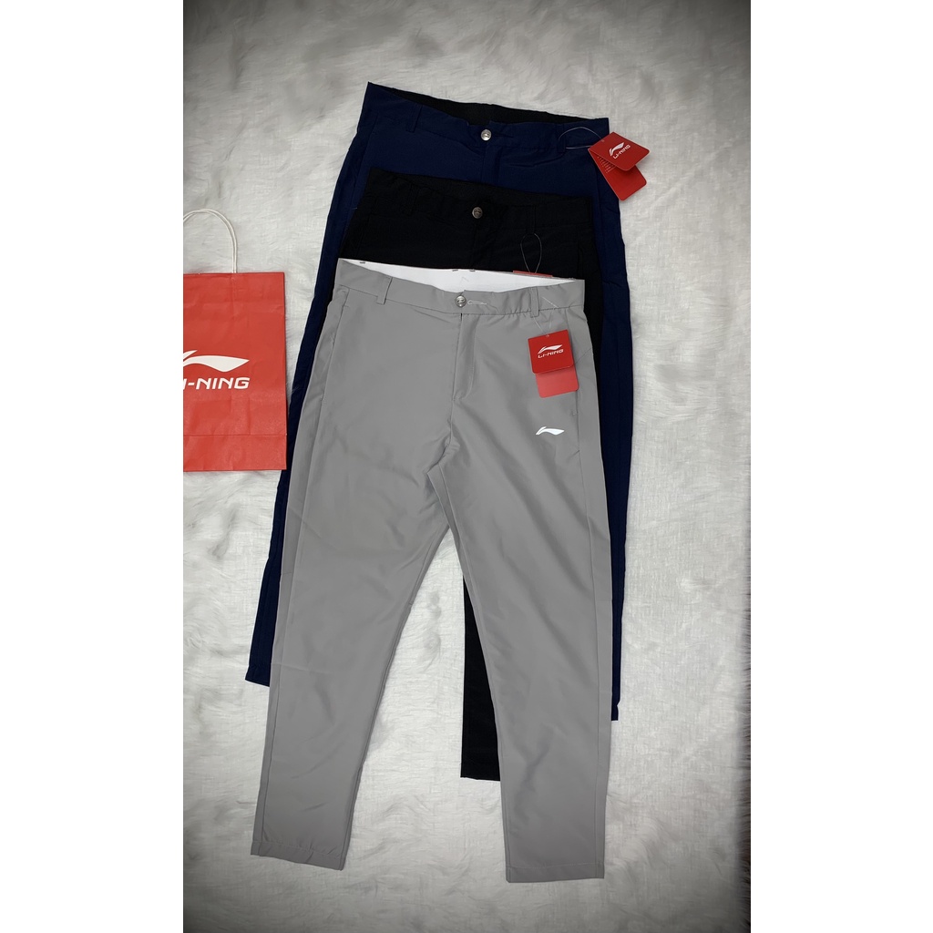 Quần gió nam Lining AYKQ839