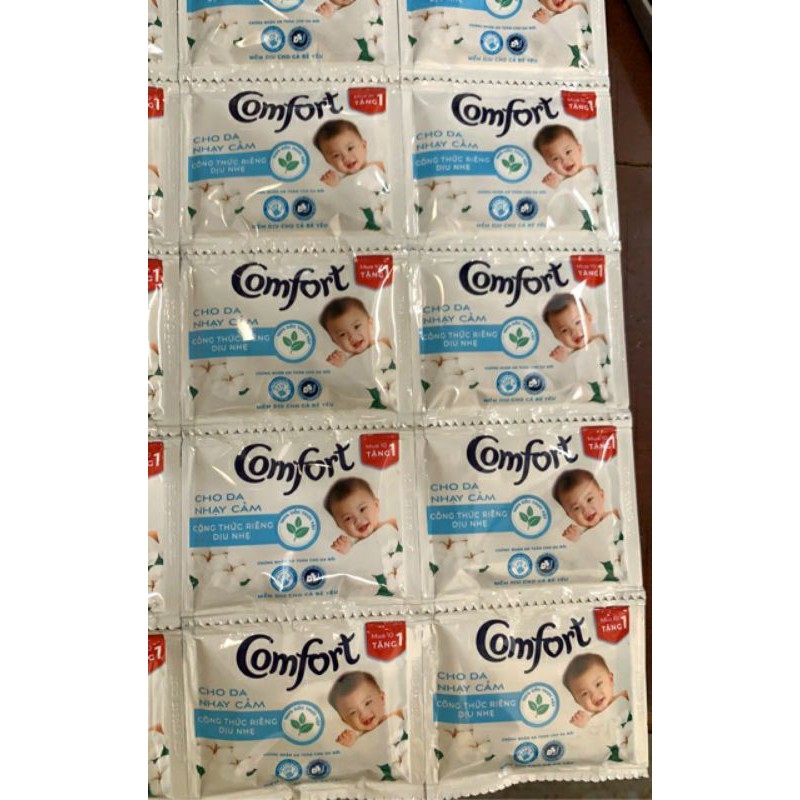 dây 10 gói nước xả vải comfort 20ml