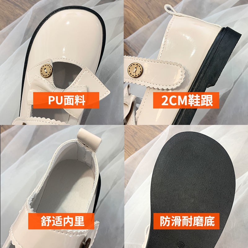 Giày Búp Bê Đính Nơ Xinh Xắn Phong Cách Lolita Hàn Quốc Cho Bạn Gái | BigBuy360 - bigbuy360.vn