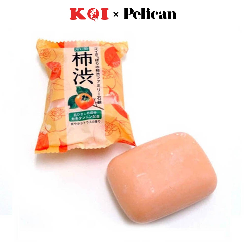 Xà phòng tắm chiết xuất từ quả hồng Pelican Persimmon Soap 80g