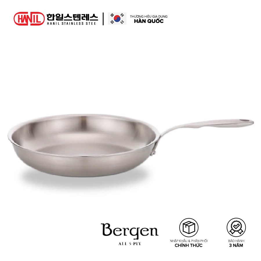 [Mã BMBAU200 giảm 7% đơn 699K] Chảo 5 lớp liền đáy Bergen 28cm