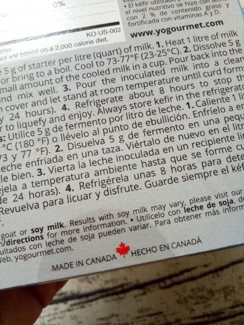 Men Bột Làm Sữa Chua Kefir (Gói Lẻ) | BigBuy360 - bigbuy360.vn