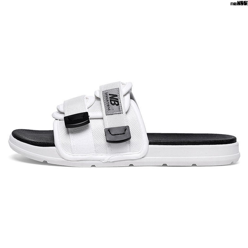 Dép Thể Thao Cặp Đi Biển New Balance Xu Hướng Mới~Cửa Hàng Chính Thức NB ̅ ̅ Giày Cờ Thể Thao Giản Dị Cho Nam Nữ}