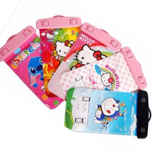 Túi chống nước in hình cute cho điện thoại