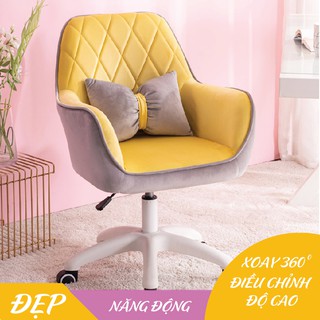 Ghế Trang Điểm Makeup Xoay, Ghế Nữ Phòng Ngủ Cao Cấp, Cafe - Ăn Uống - Showroom - Thư Giãn, Ghế Làm Việc Học Tập Bắc Âu
