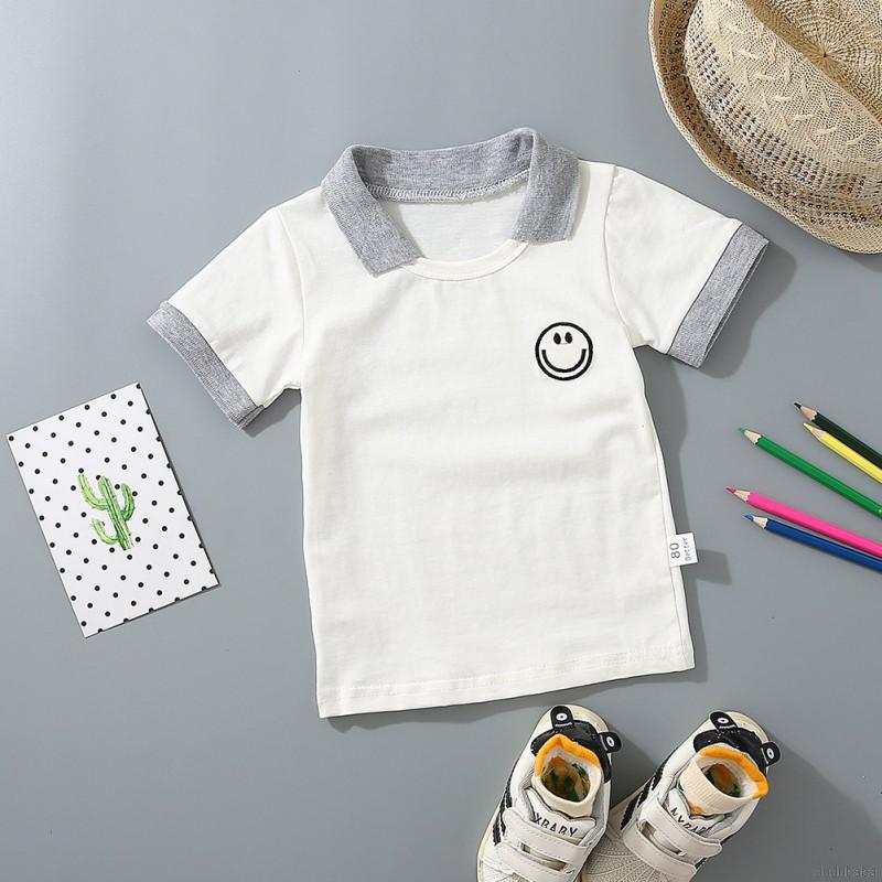 Set Áo Thun Tay Ngắn &amp; Quần Short Cho Bé Từ 0-5 Tuổi