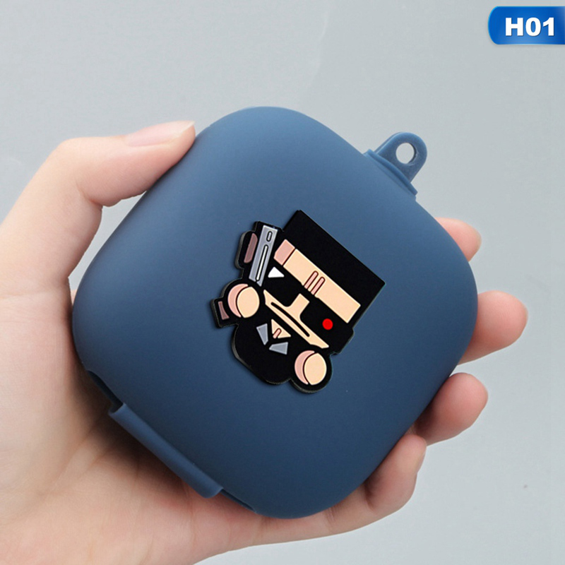 Vỏ Bảo Vệ Hộp Đựng Tai Nghe Airpods Bằng Silicon Kiểu Hoạt Hình Đáng Yêu