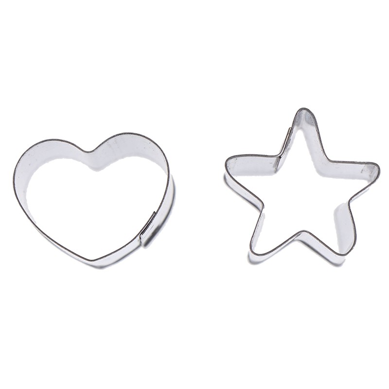 Set 10 khuôn cắt rau củ quả mini nhiều kiểu dáng xinh xắn