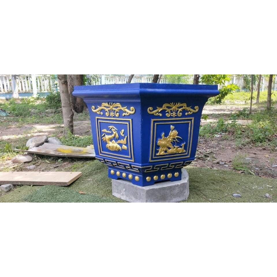Khuôn đúc chậu lục giác 80