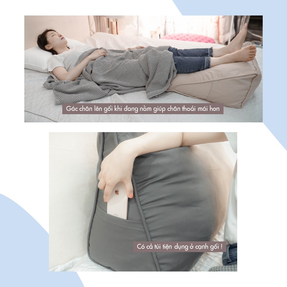 Gối Tựa Tam Giác 2 Size