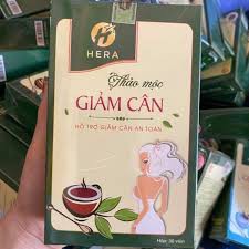 [Mẫu mới nhất] Trà giảm cân Hera Plus chính hãng