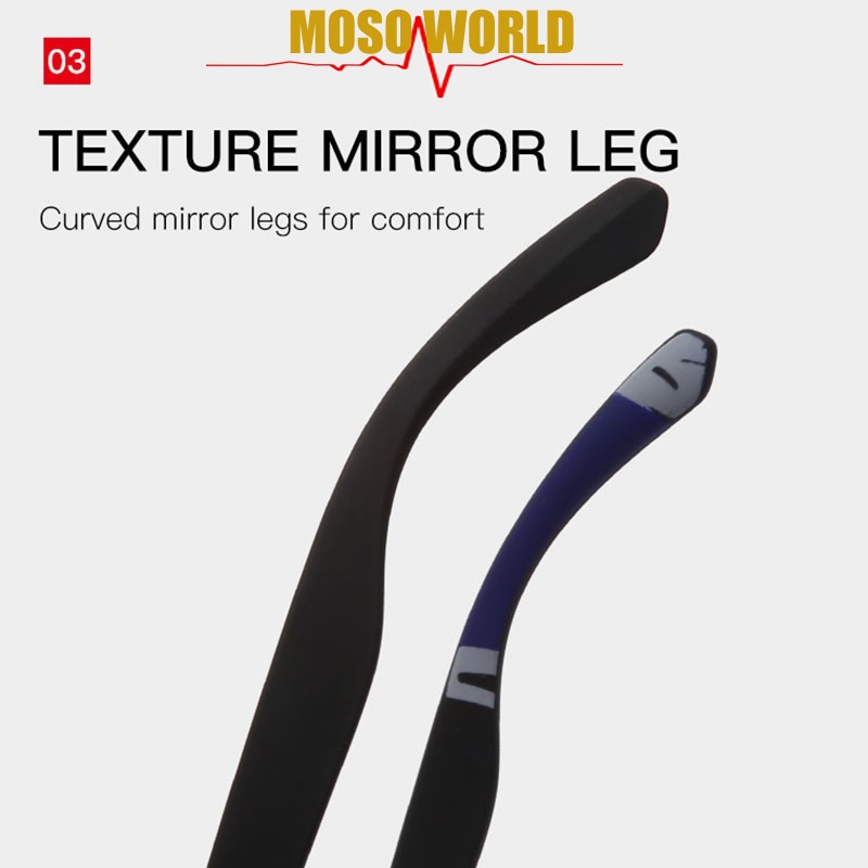 Kính râm MOSOWORLD tròng phân cực chống tia UV400 thời trang dành cho nam và nữ