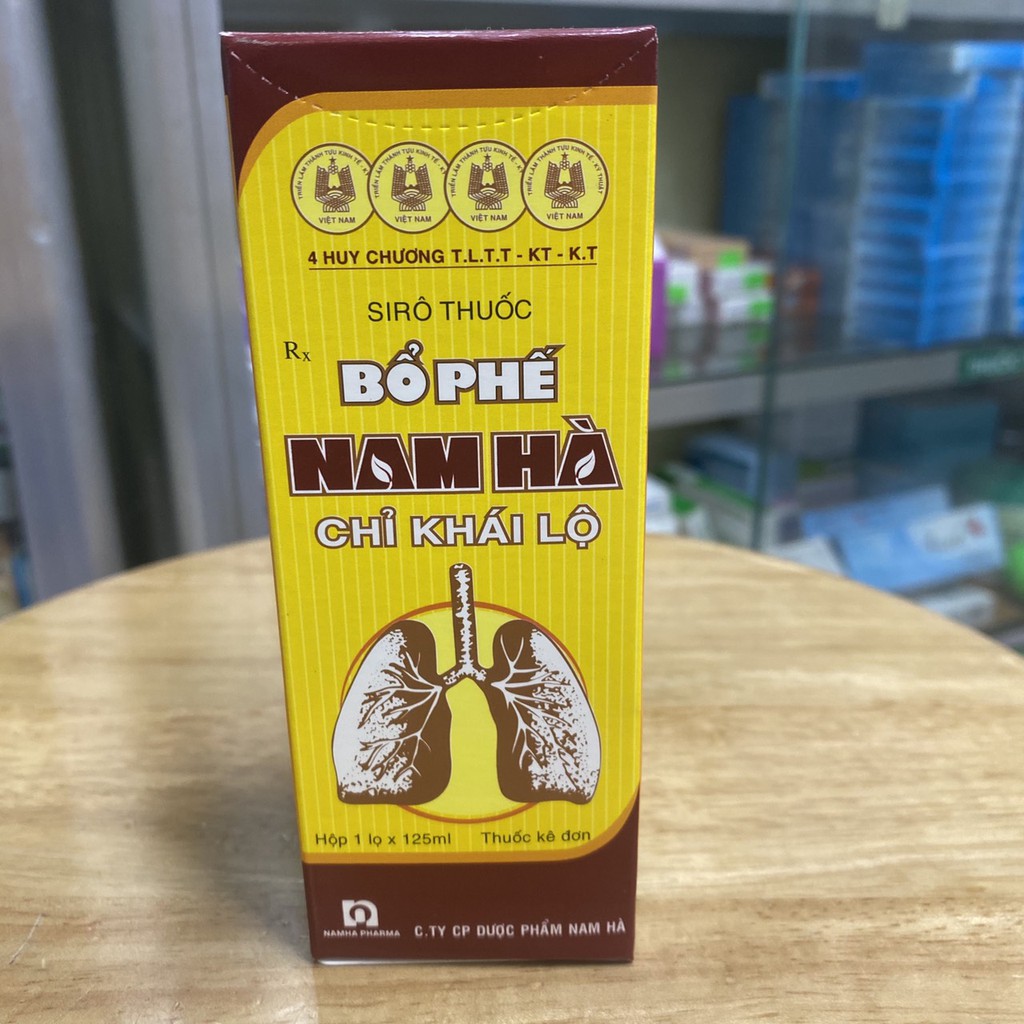 Siro ho Bổ Phế Nam Hà Chỉ Khái Lộ 125ml