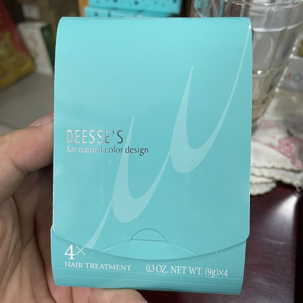 Kem dưỡng Collagen suôn mượt dùng tại nhà Milbon Deesse's 4+ 4x9g