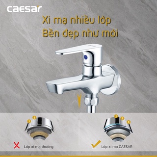 [Caesar] VÒI SEN LẠNH CAESAR S063C tay 1 chế độ xả