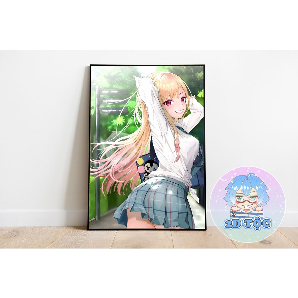 TRANH POSTER A3 KITAGAWA MARIN (2) ANIME MANGA SONO BISQUE DOLL WA KOI WO SURU CHẤT LIỆU GIẤY CAO CẤP - 2D TỘC SHOP