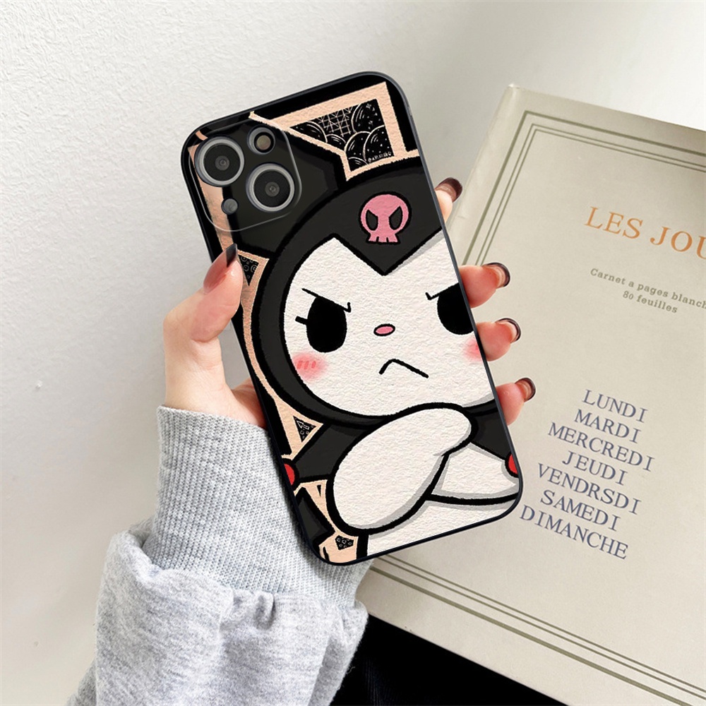 SANRIO Ốp Điện Thoại Tpu Mềm Chống Sốc In Hình Thời Trang Cho iPhone 11 12 13 pro max XS X XR XSMax 7 8 6 6s plus SE 2020