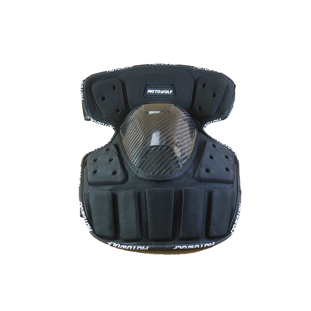 Bộ giáp gối tay chân carbon Motowolf