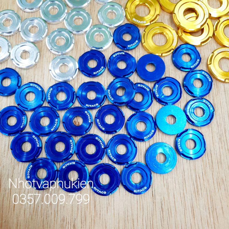 Long đền 6 li, 8 li, 10 li, 12 li bạc, xanh vàng dày 3 li