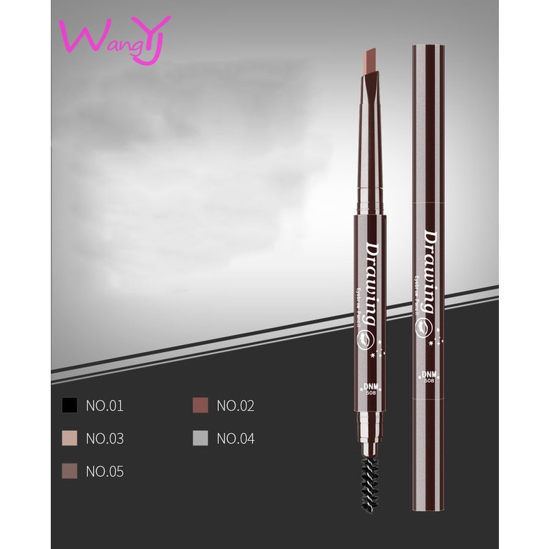 [Hàng mới về] Chì Kẻ Chân Mày Hai Đầu Lâu Trôi Kháng Mồ Hôi Trang Điểm Tự Nhiên | BigBuy360 - bigbuy360.vn