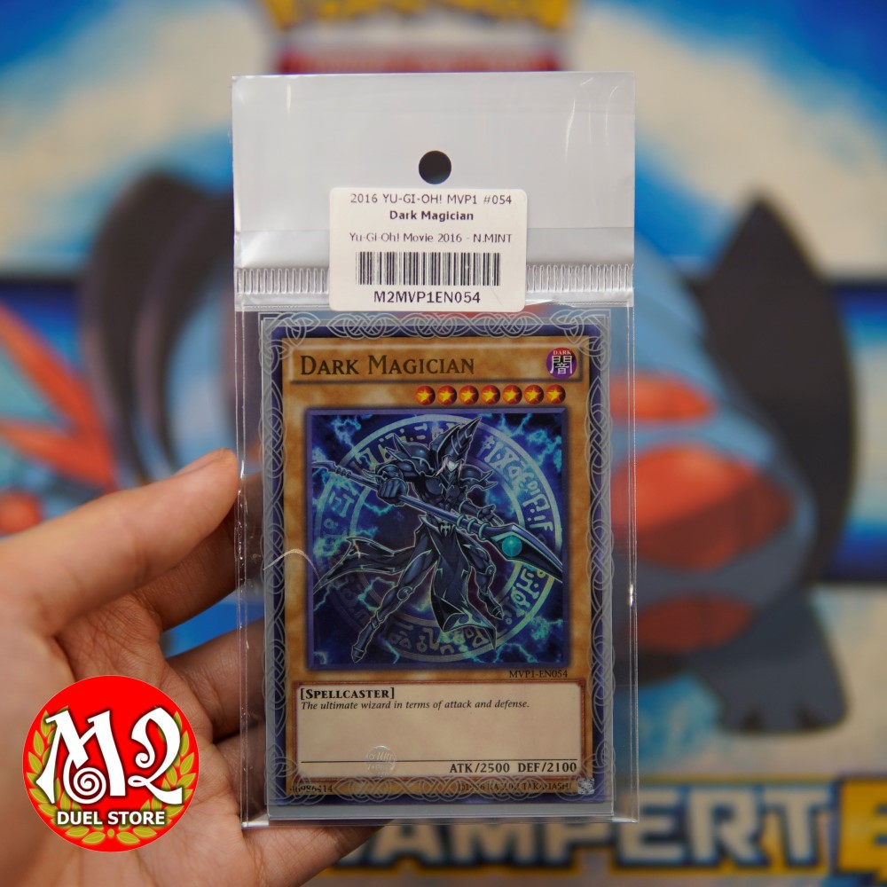 Lá thẻ bài đồ chơi Yugioh Dark Magician - ULTRA RARE - Bảo quản M2SCCQ-LITE