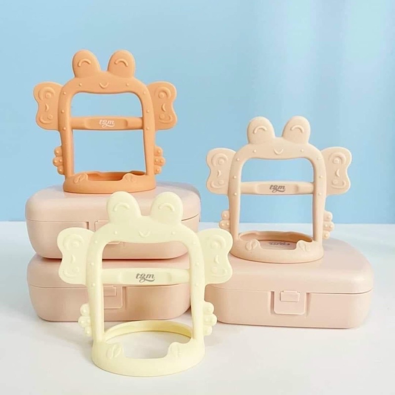 Gặm nướu silicon kèm hộp tgm cho bé, Suzy baby