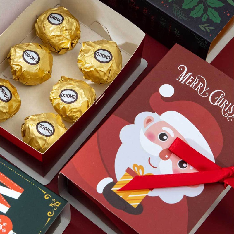 Hộp Đựng Sách Giáng Sinh Bí Ẩn Sáng Tạo Ốp