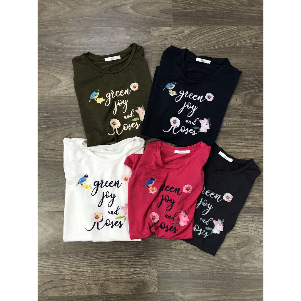 Áo thun Roem họa tiết