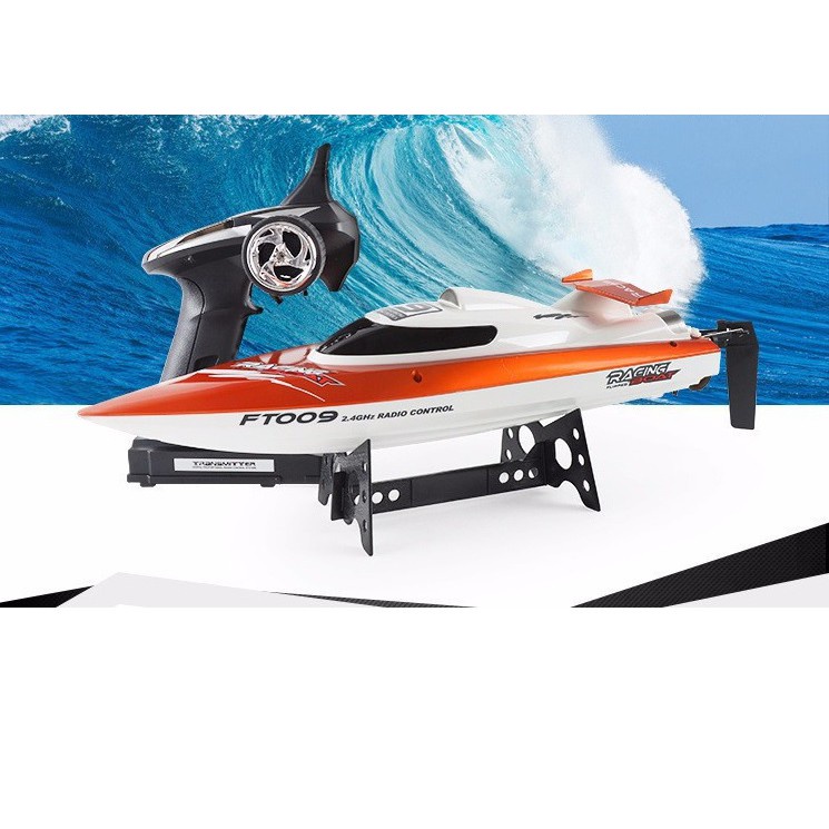 Cano điều khiển từ xa Feilun FT009 tốc độ cao 30km/h, sóng 2.4ghz, mô hình tàu siêu tốc FT009
