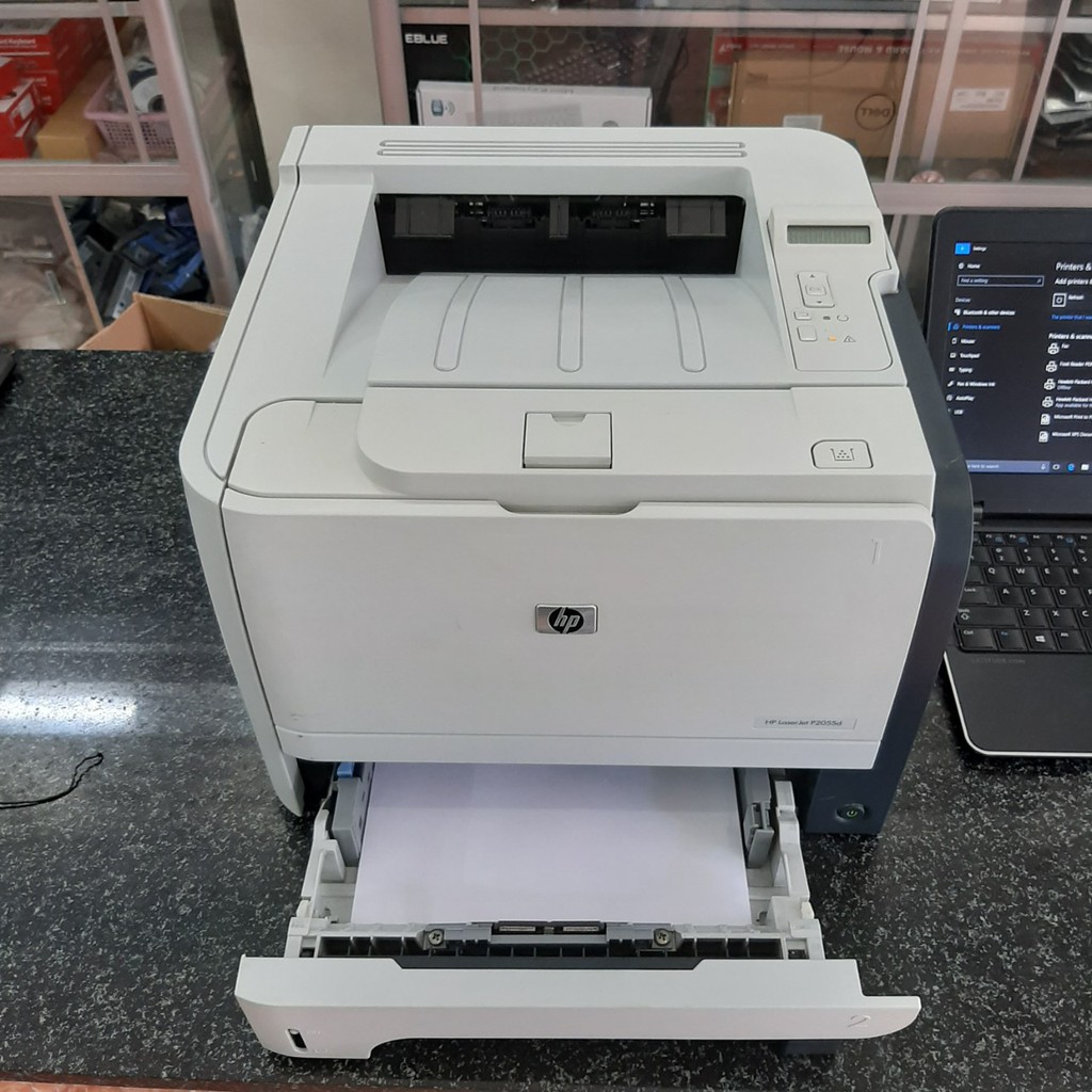 Máy in HP P2055d : in laser, in đảo mặt tự động, sử dụng cho văn phòng vừa và nhỏ, nhà dân.