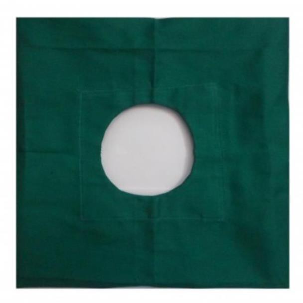 Săng mổ vải 50x50cm có lỗ