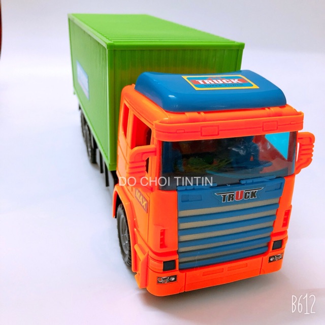 [HÀNG VN-SIÊU TO] Đồ chơi xe tải công trình, xe đông lạnh, xe container chở hàng 38cm