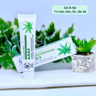 Gel lô hội mụn Nga - giảm mụn cám mụn ẩn
