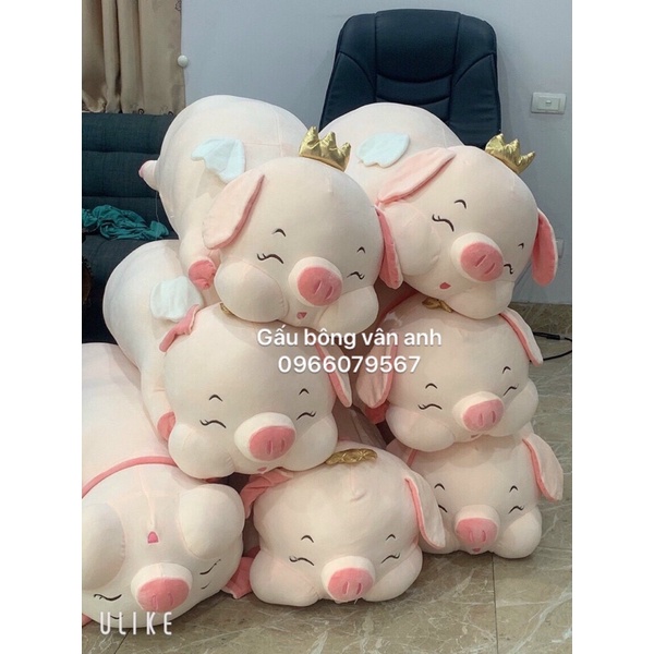 Gấu Bông Heo Sweet - Heo Vua Nằm Size Khổng Lồ [Hàng Nhập]