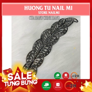  FREESHIP🧧️LÁ HOA VĂN LÀM PHỤ KIỆN CHỤP HÌNH MẪU NAIL🧧️